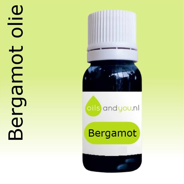 Bergamotolie in 10ml glazen druppelflesje